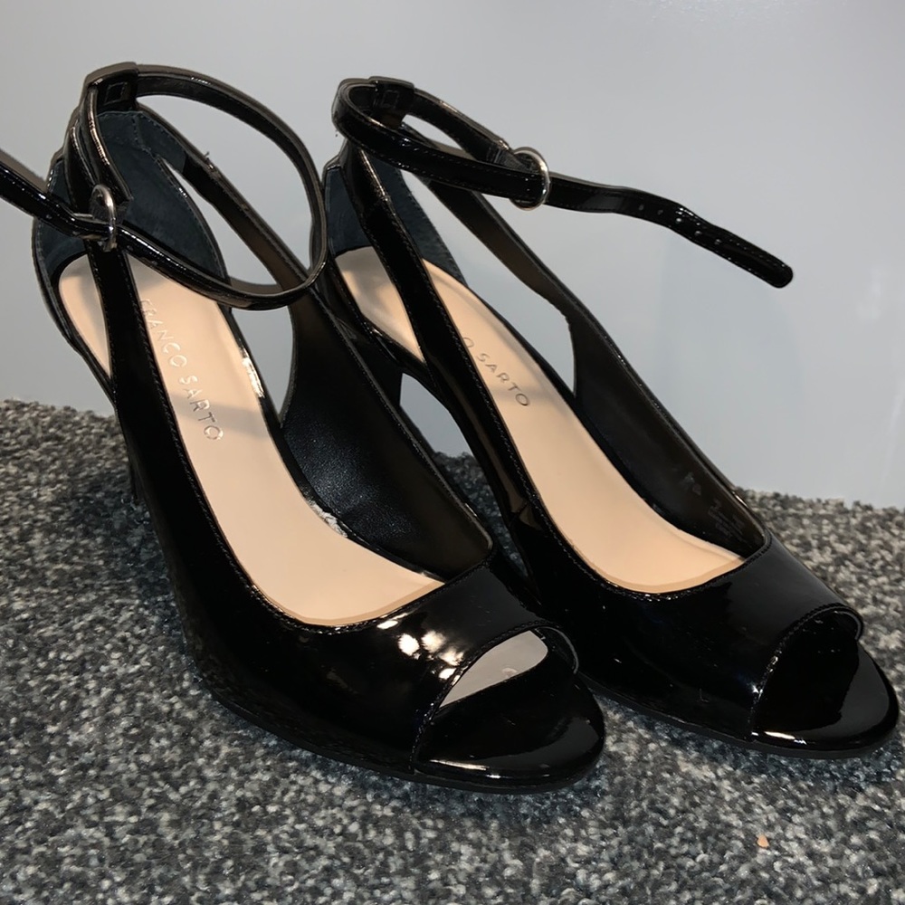 Franco Sarto Black Heels